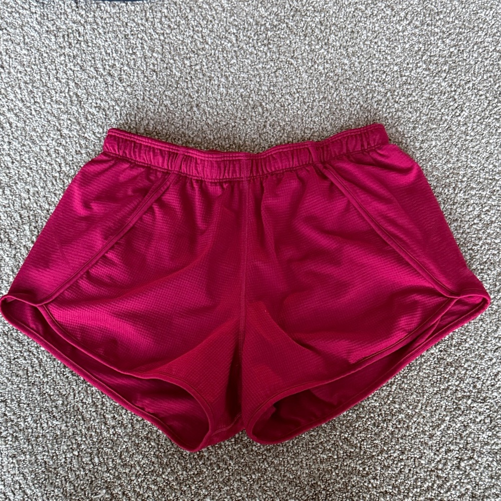lululemon athletica Magenta Athletic Shorts